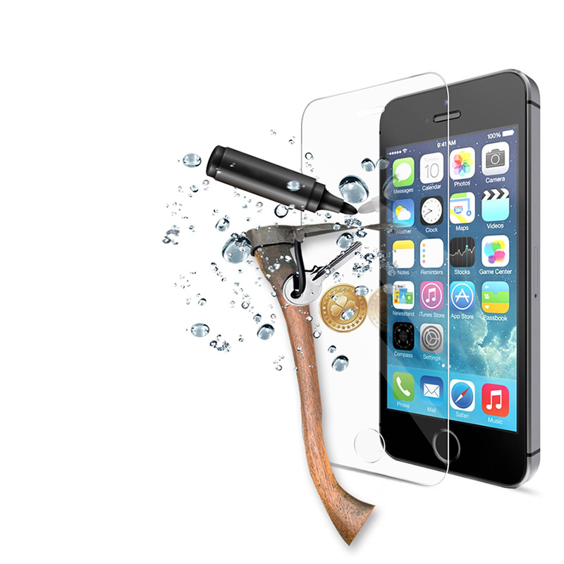 Защитное стекло для iPhone 5, 5S, 5C купить