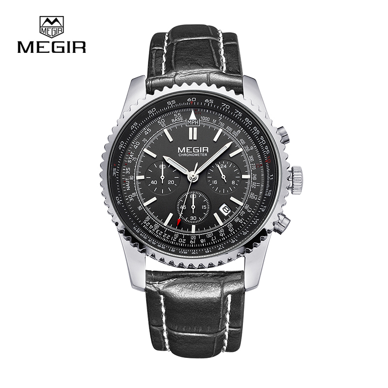 Megir Aviator Chronometer часы мужские приобрести