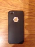 Бампер для iPhone 5s (черный)